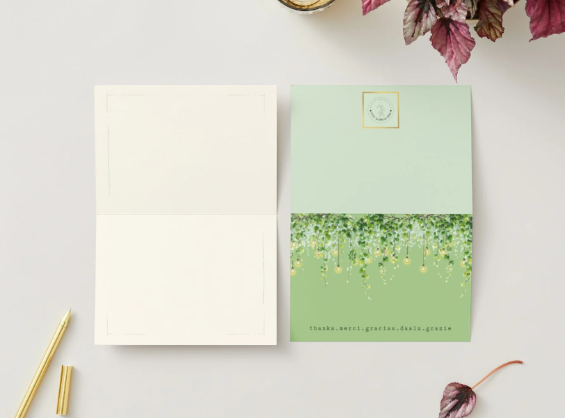 Lights & Vines Greeting Card - Set of 10