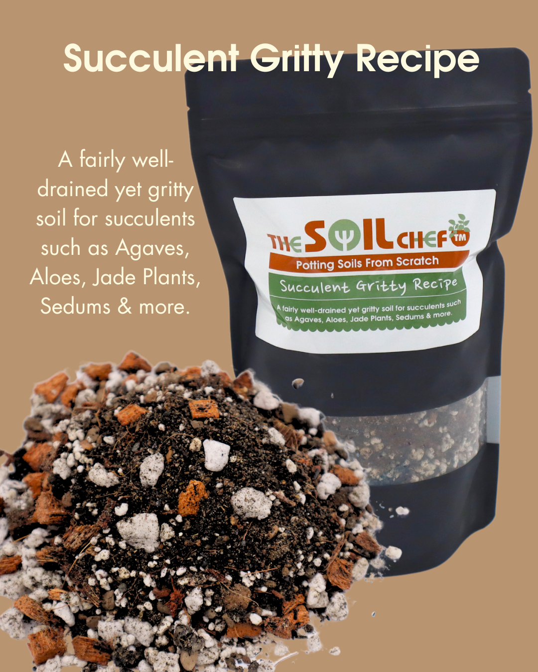 Succulent Gritty Recipe from The Soil Chef