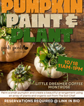 10.18.26 | Pumpkin Paint & Plant @ Little Dreamer Coffee